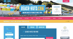 Desktop Screenshot of beach-huts.com